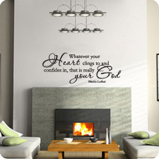 Your Real God (Martin Luther)  - Wall Art