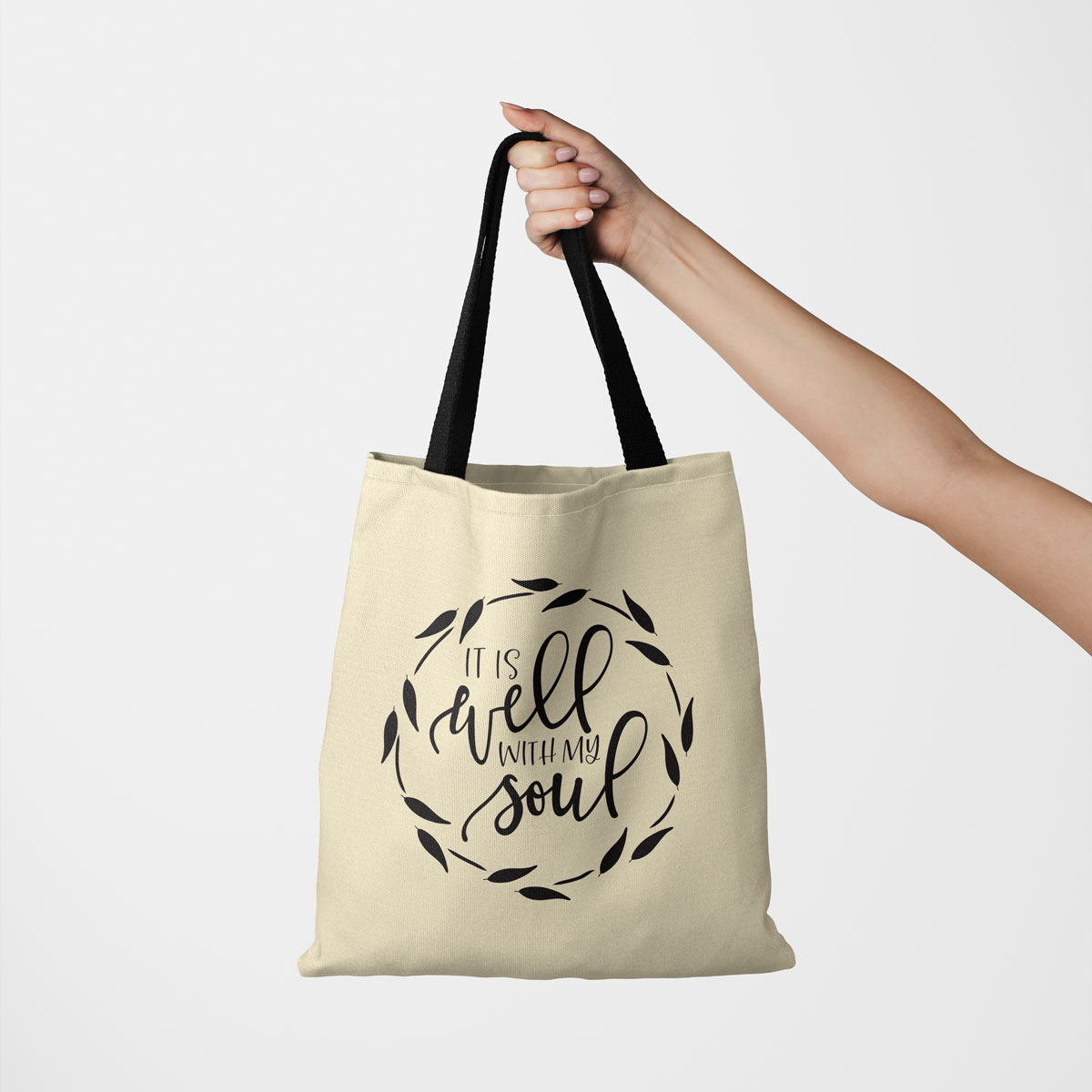 It Is Well With My Soul Canvas Tote Missional Wear