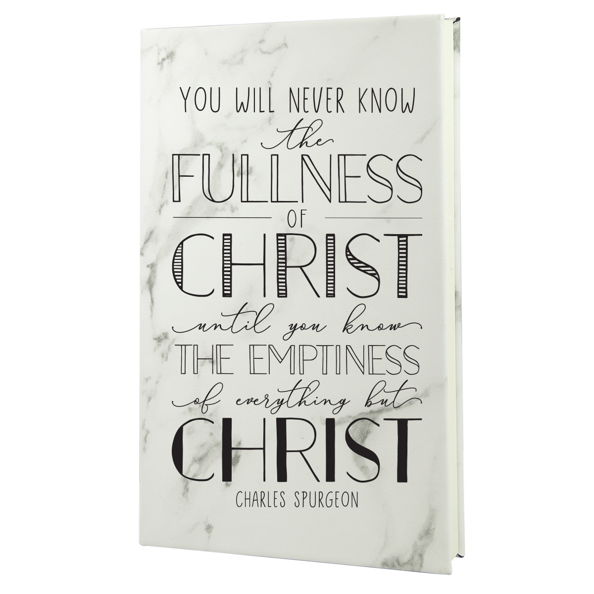 Fullness Of Christ Leatherette Hardcover Journal #1