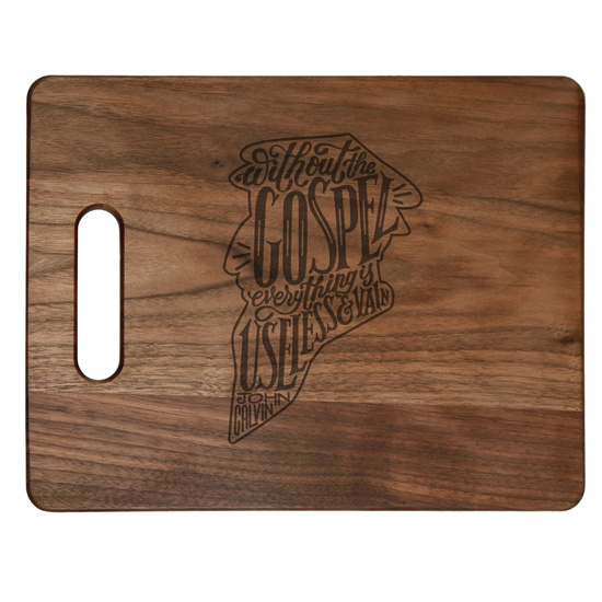 Without the Gospel Cutting Board
