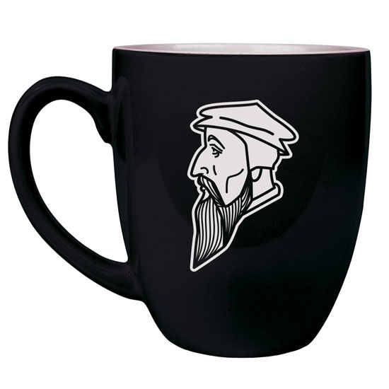 John Calvin Profile Bistro Mug