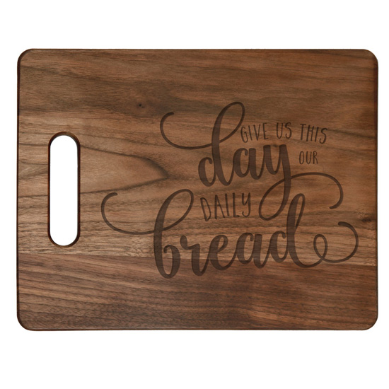 Give Us This Day Cutting Board