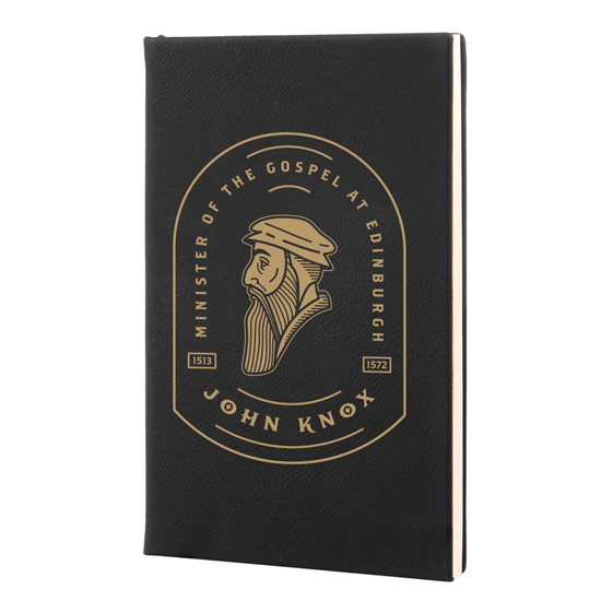 John Knox Badge Leatherette Hardcover Journal