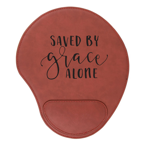 Saved By Grace Alone Mouse Pad