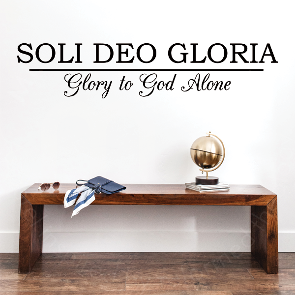 Soli Deo Gloria Wall Art Missional Wear