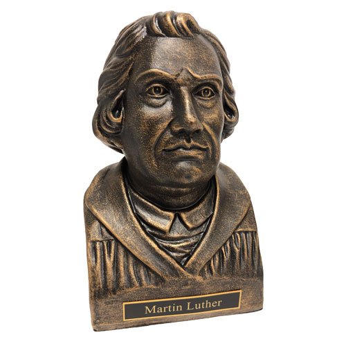 Martin Luther Statue Bust