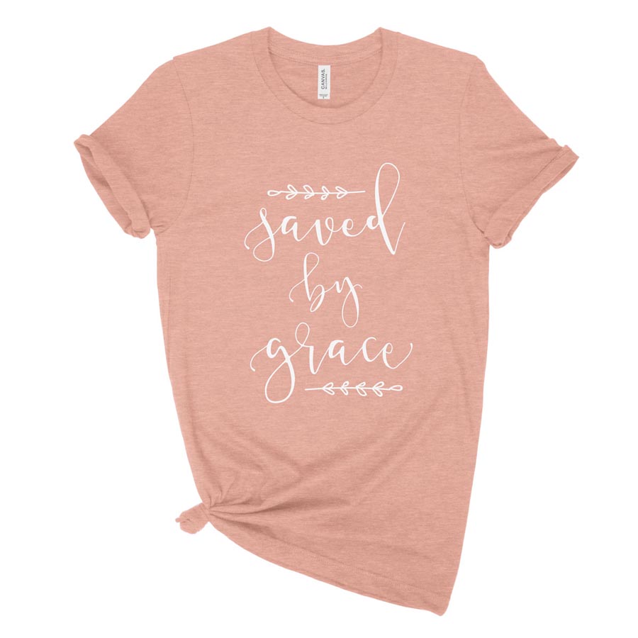 Saved By Grace New Uni-sex Tee #1